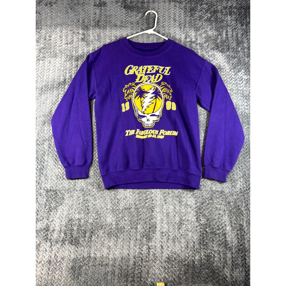 Liquid Blue Sweatshirt Mens Small Purple Grateful Dead-the Fabulous Forum 1989